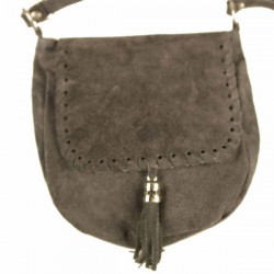Dames leren tas Taup B05 Dames leren tas Taup B05